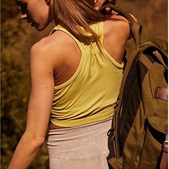 Free people movement lime Sophie tank - Picture 3 of 6
